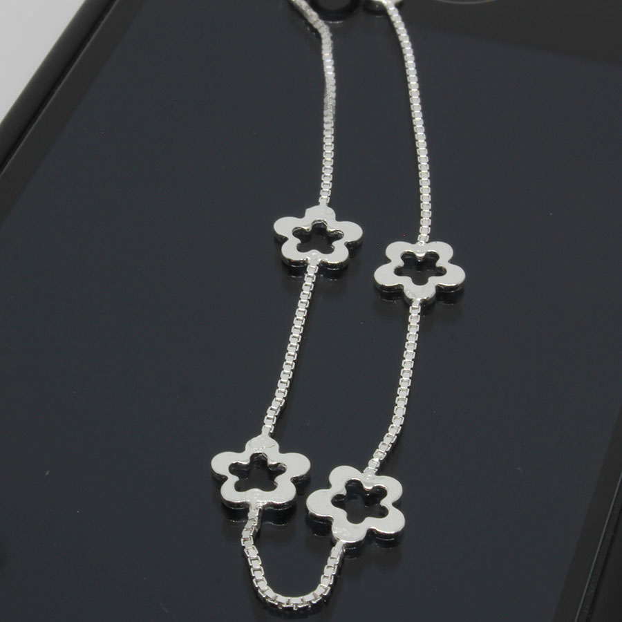 Lắc Tay Nữ LTU267 Bạc Ý