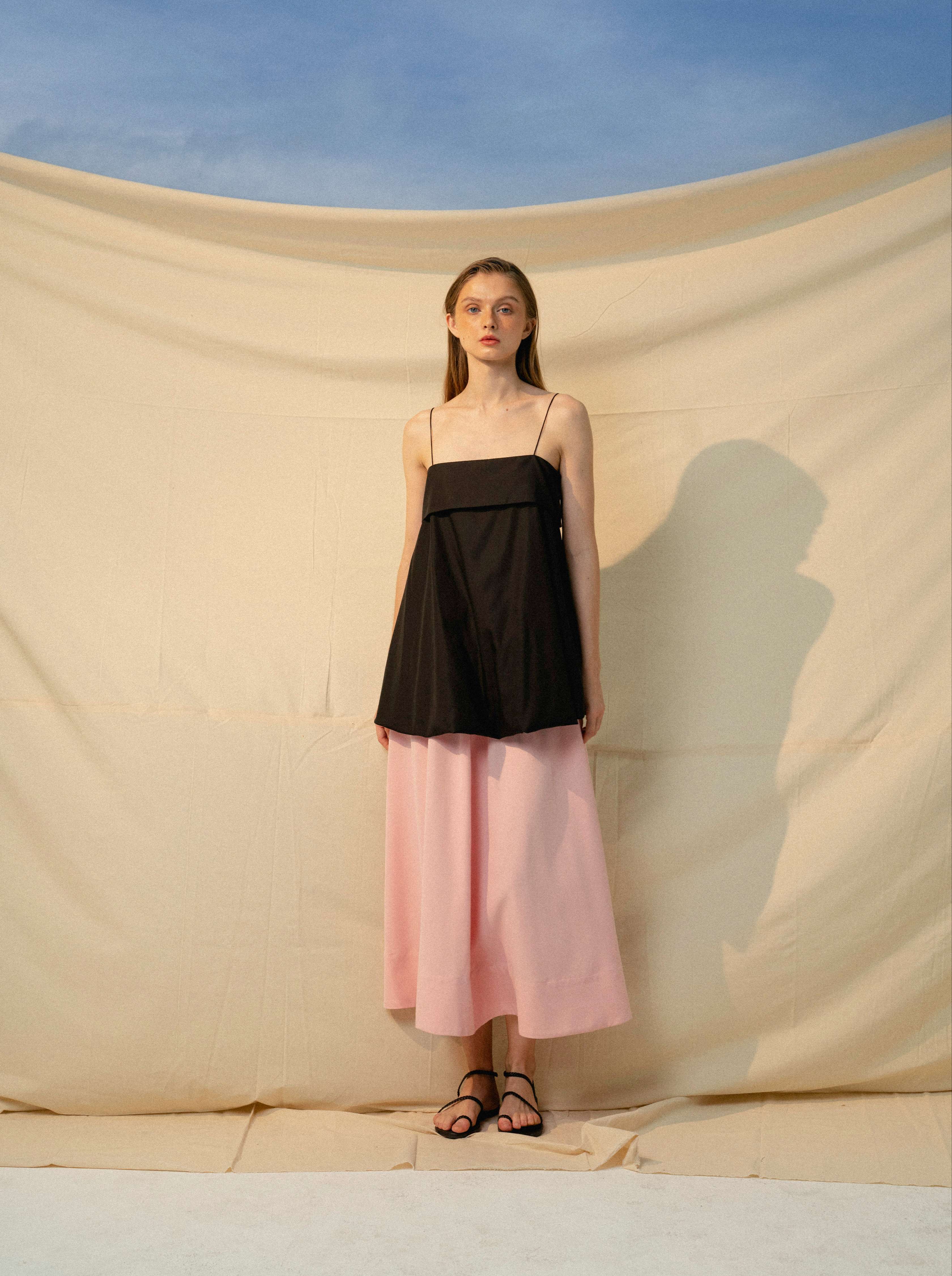 CHÂN VÁY KAKI CẠP CHUN - DALLAS SKIRT