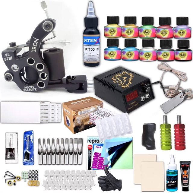 Trọn Bộ Máy Xăm Cao Cấp 20 Chi Tiết