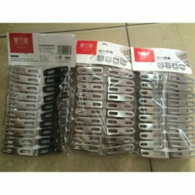 Kẹp Quần Áo Bằng Inox