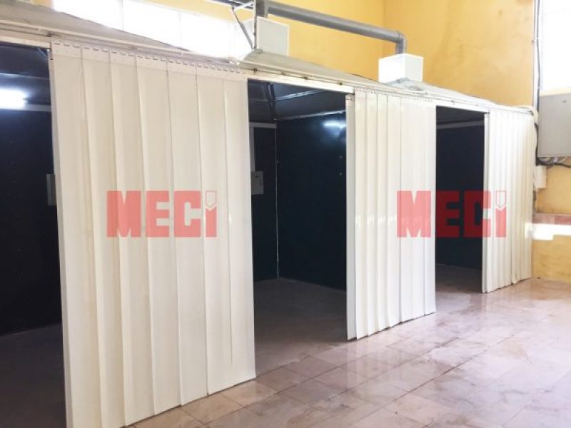 Rèm Nhựa PVC Ngăn Tia Lửa Hàn – Nhựa PVC Cản Sáng