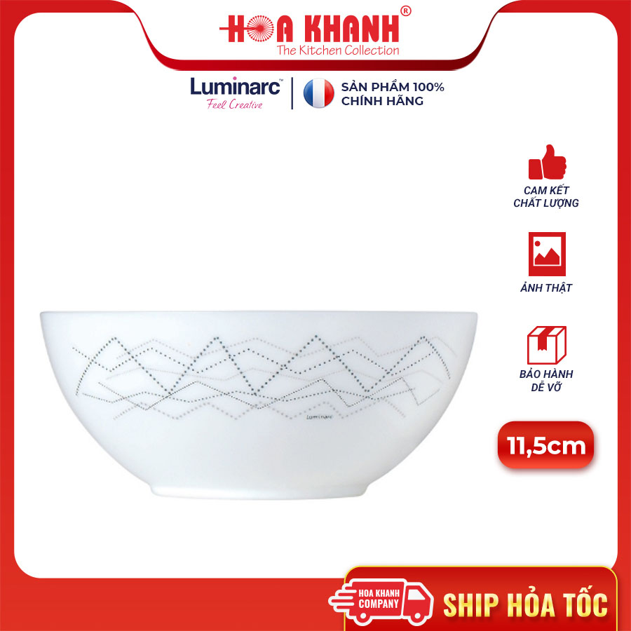Luminarc Marble 11.5cm Chén Thủy Tinh - P3753 - 6 cái