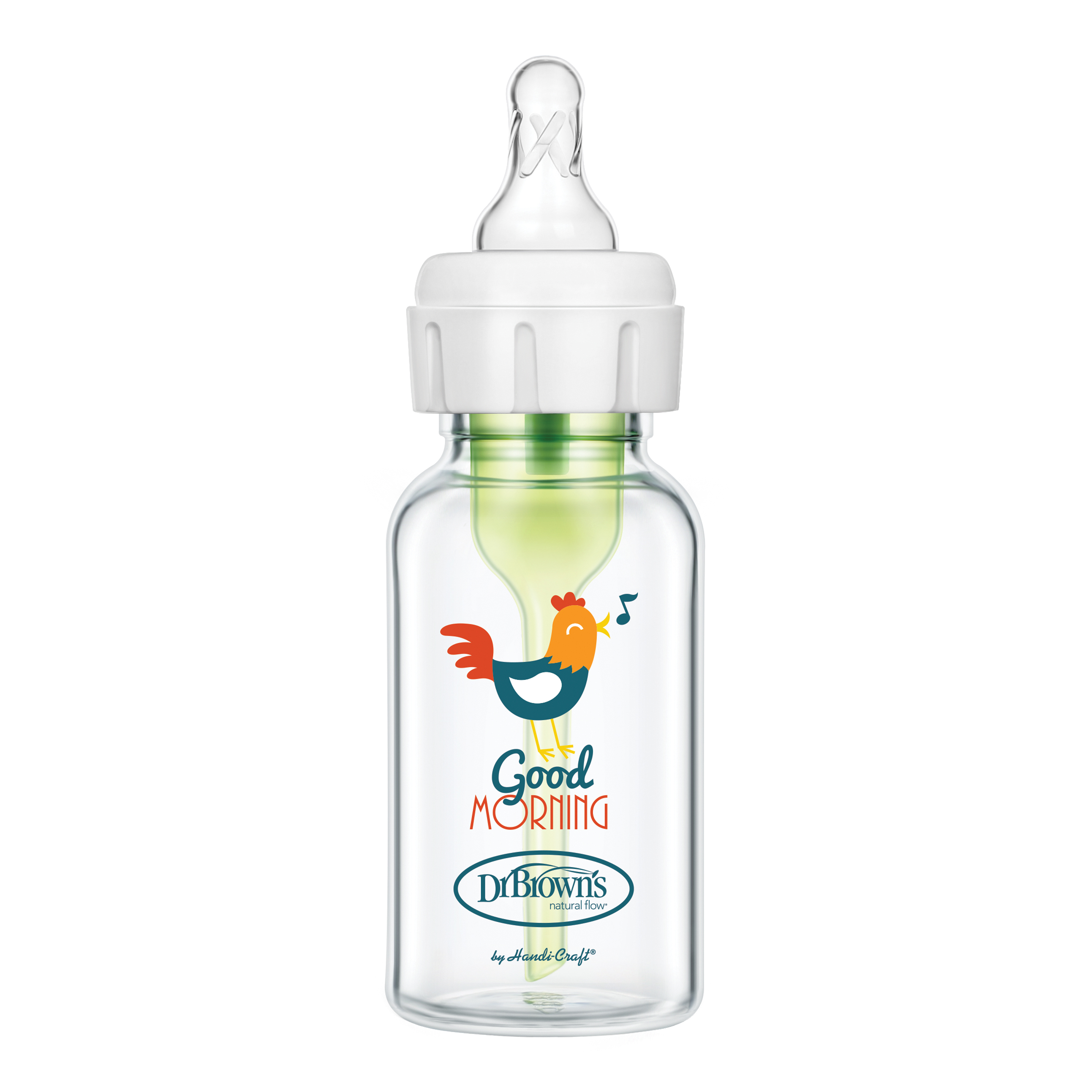 Bình sữa Dr.Brown's Thủy tinh cổ hẹp 120ml và 250ml Option Plus( sản xuất tại Trung Quốc)
