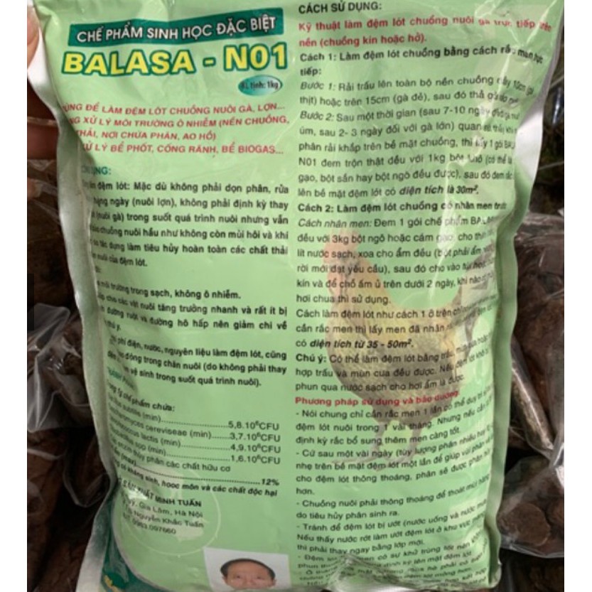 Chế phẩm sinh học đặc biệt Balasa- No1