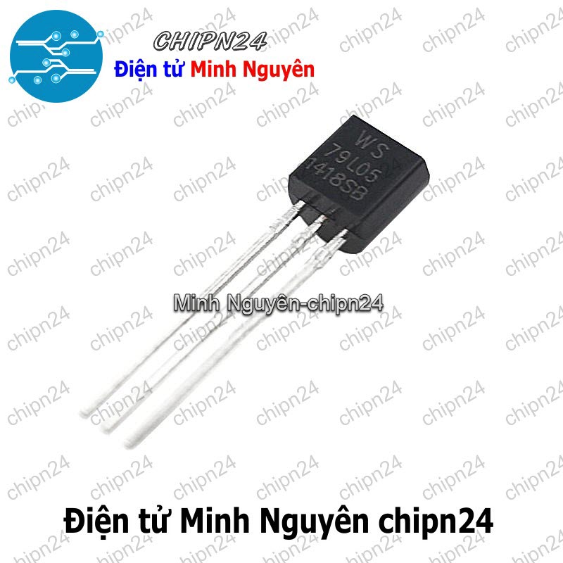 [4 con] (DIP) IC 79L05 TO-92 (Chân Cắm) (7905 -5V 100mA) - HH005563