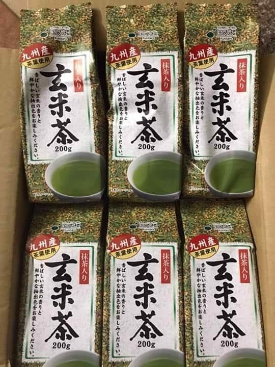 Trà Xanh Gạo Lứt Nhật Bản 200g (Date 12/2026)