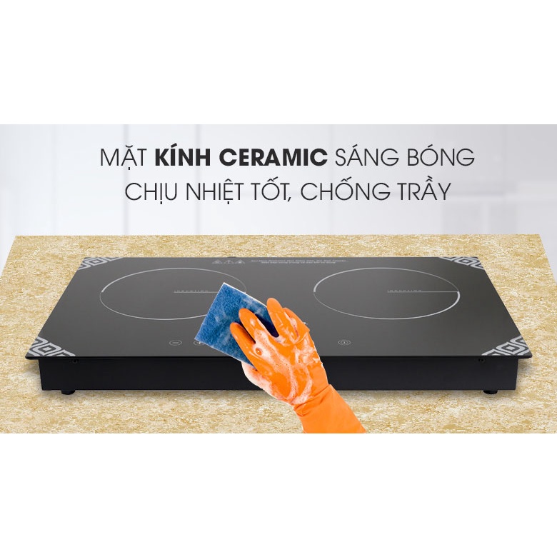 Bếp từ đôi Kangaroo KG498N  cao cấp