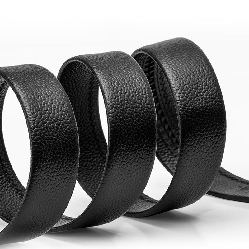 Dây nịt / Dây thắt lưng da - Khóa tự động - Bản 3.5cm ( Không kèm mặt khóa )