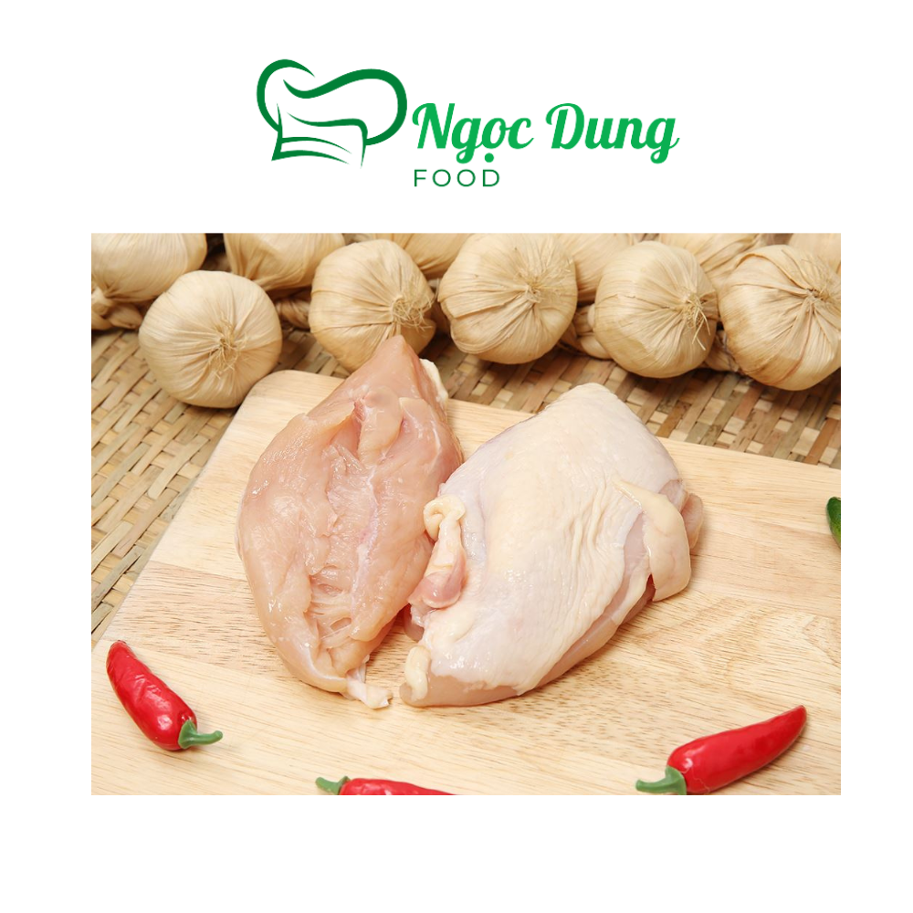 Ức gà tươi phi lê hộp 400g (giao hỏa tốc TPHCM)