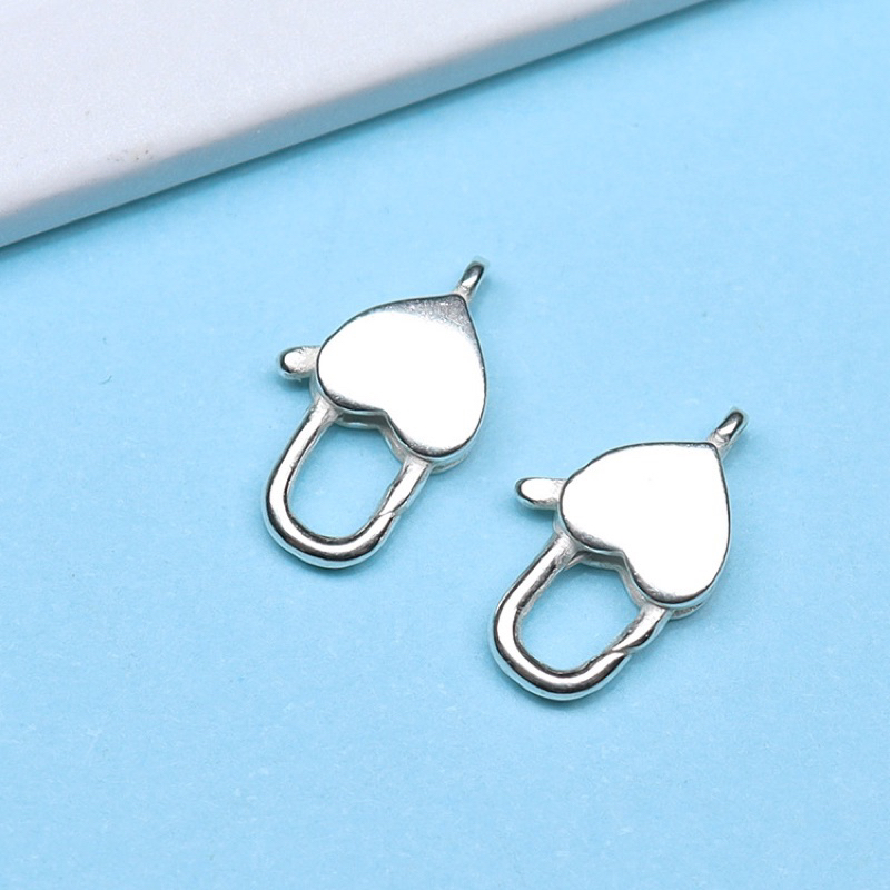 [S925] Charm bạc 3D khóa - MH704