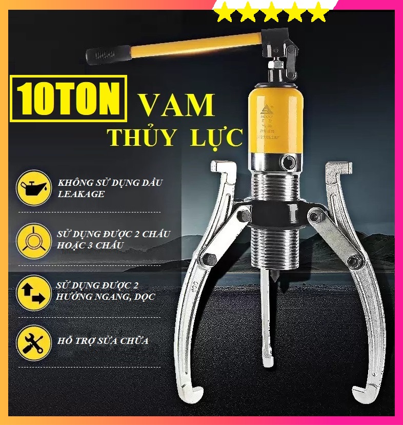 Vam cảo thủy lực 10 tấn zyl10 - hàng nội địa cao cấp - bảo hành toàn quốc 6 tháng