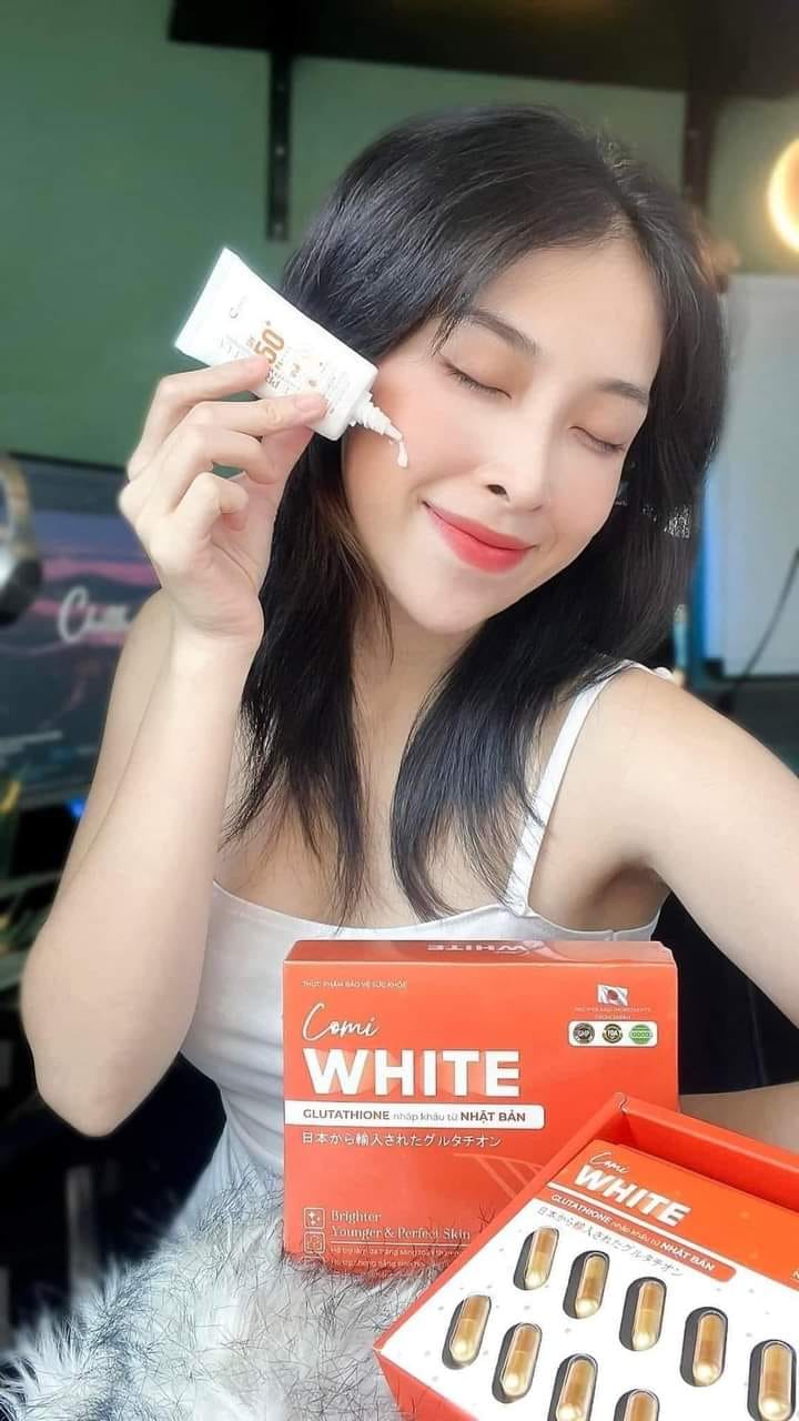Kem Chống Nắng Dưỡng Trắng Nâng Tone Comi