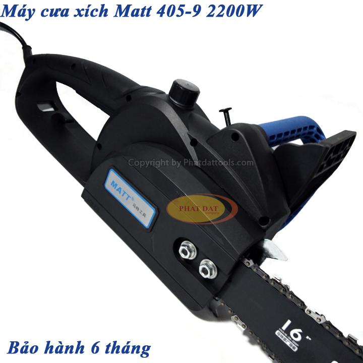 Máy Cưa Xích Dùng Điện MATT 405-9 Công Suất Lớn 2200W-BH 6 Tháng