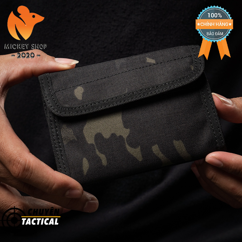 [ Chính Hãng] Ví gập, Ví nam, Ví vải CT Wallet chuyentactical