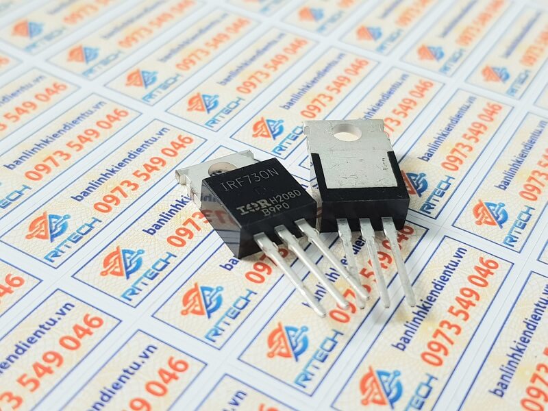 Irf730 irf730n 730 mosfet kênh n 5.5a 400v to-220