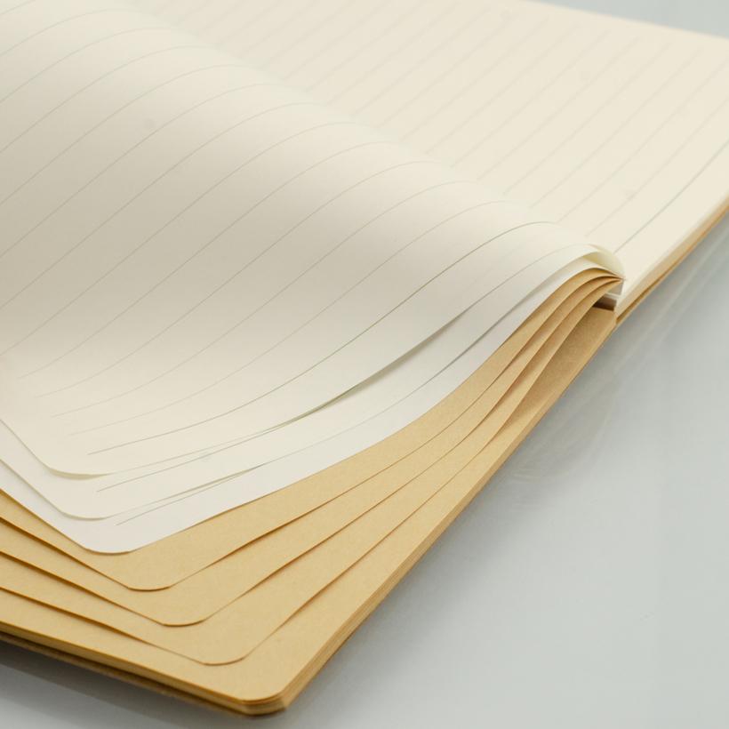 Sổ lò xo giấy Kraft Sandwich A5 - 120 trang