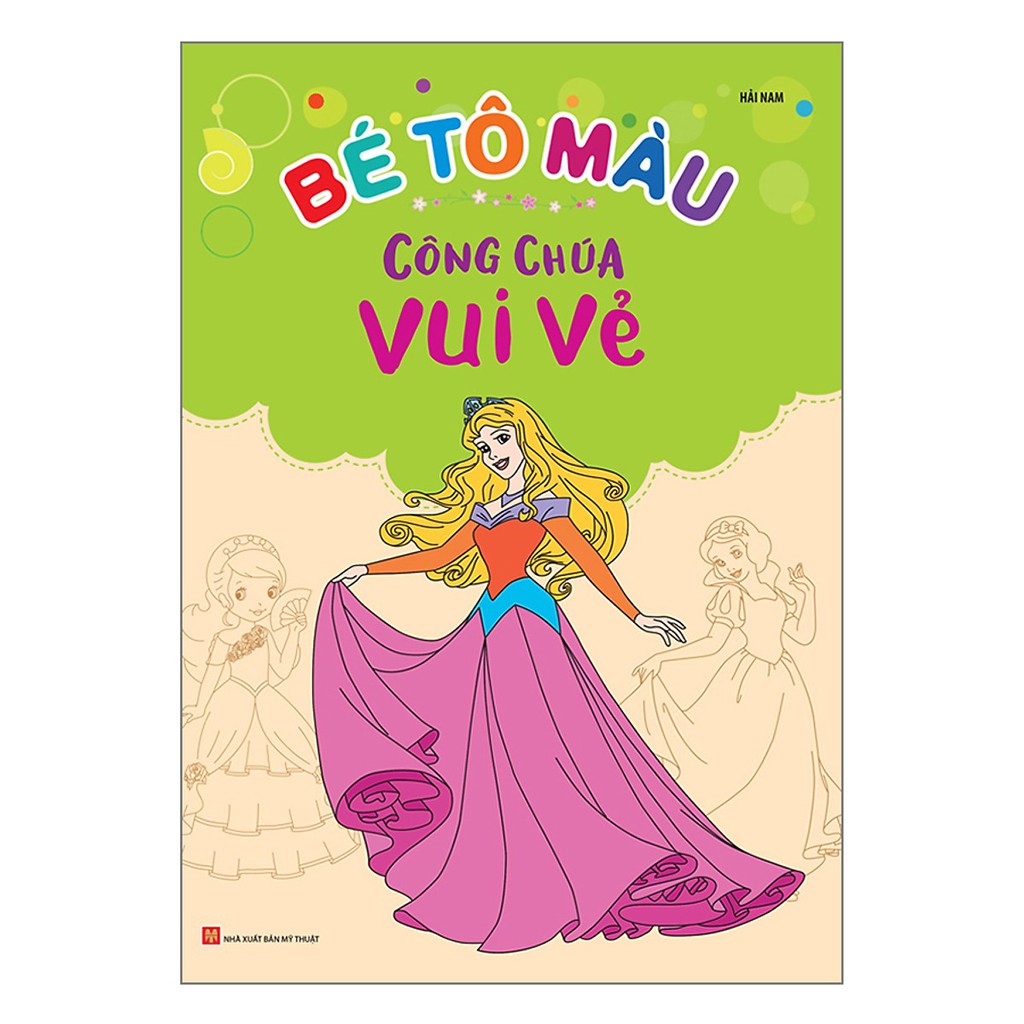 Bộ sách - Túi Bé Tô Màu Công Chúa ( 6 Cuốn )