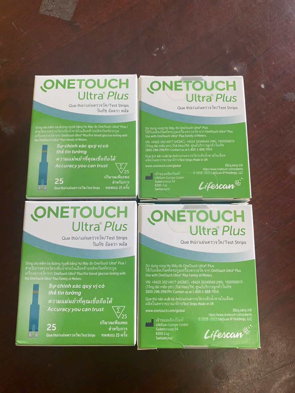 Que thử đường huyết Onetouch Ultra