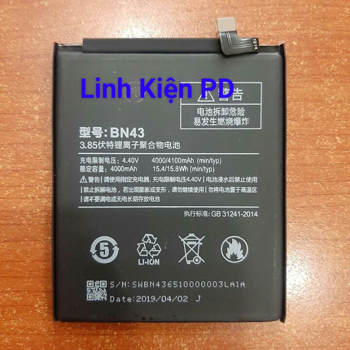 Pin Xiaomi Redmi Note 4X BN43