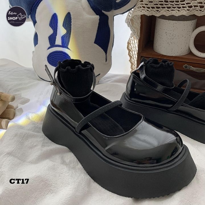 [Hàng Sẵn] [Ảnh Thật] [Freeship] Giày Lolita Búp Bê Nữ Cá Tính - CT17