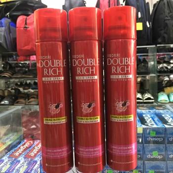 Gôm Giữ Và Tạo Nếp Tóc  Hair Spray Double Rich (170ml)