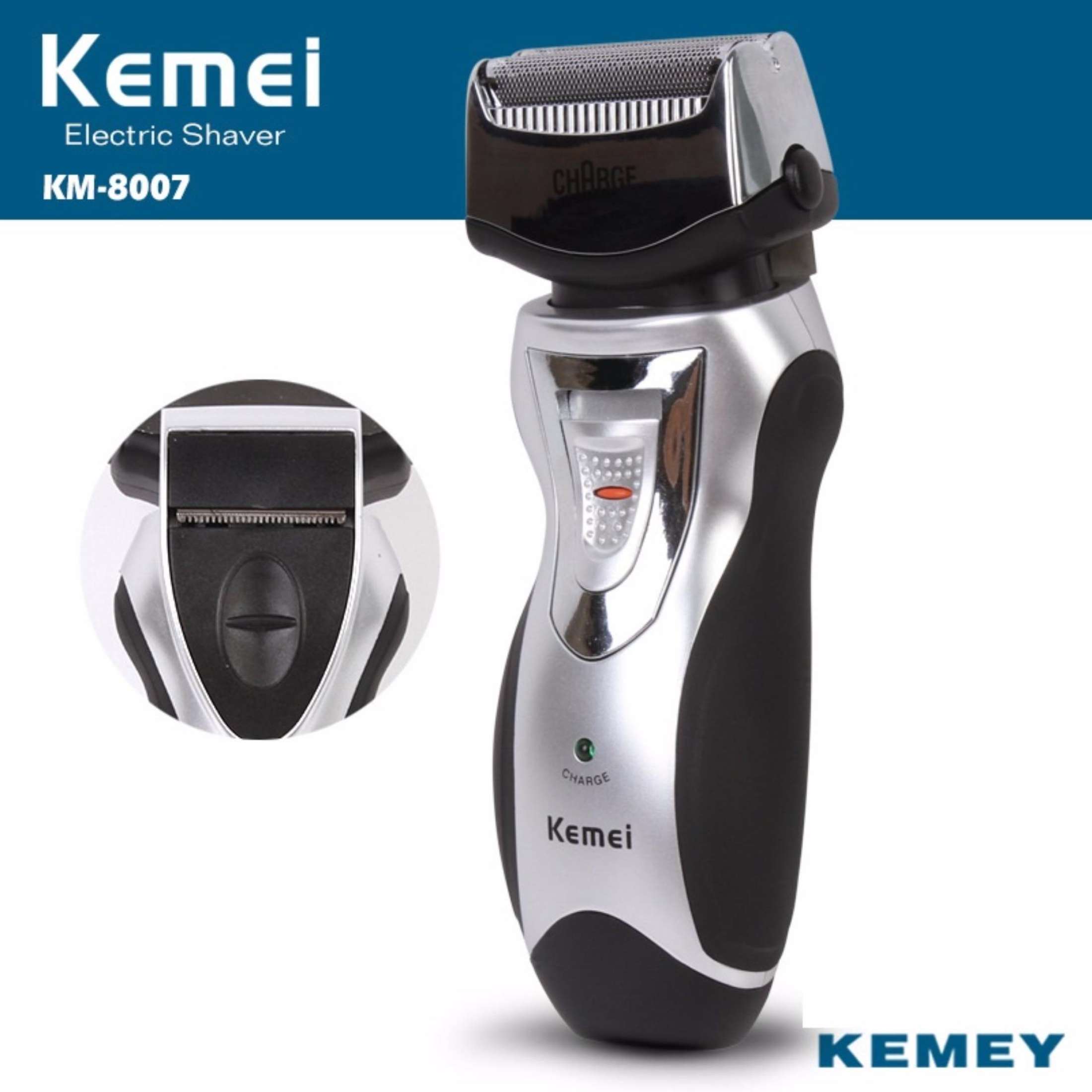 [HCM]MÁY CẠO RÂU KEMEI RSCW-8007