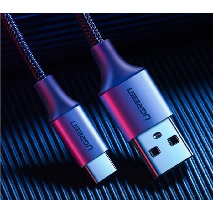 CÁP USB TO USB-C DATA CABLE ALUNIMUM ALLOY, DÀI 1.5M - UGREEN 60127