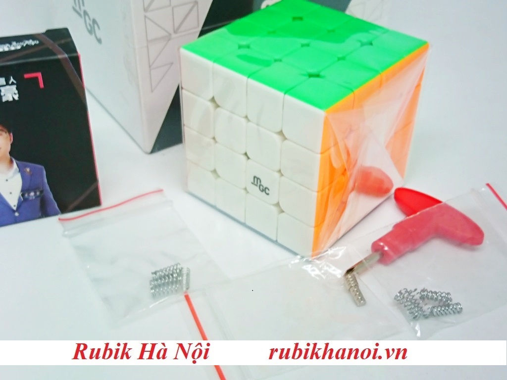 Rubik 4x4 YongJun MGC Stickerless Có Nam Châm Cao Cấp