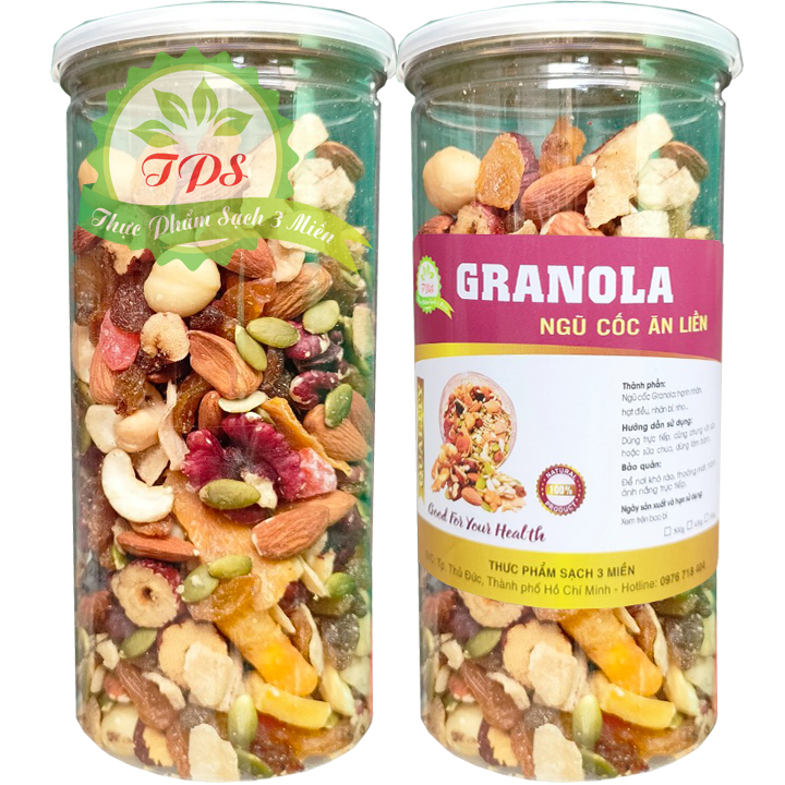 [Loại 1] GRANOLA Ngũ Cốc Siêu Hạt Cao Cấp Hiệu TPS