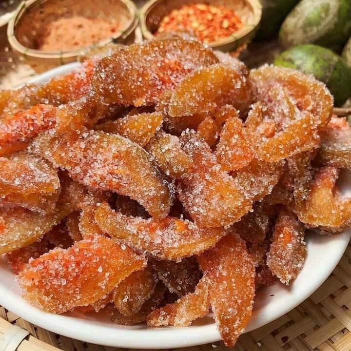 100g cóc cay ngào đường