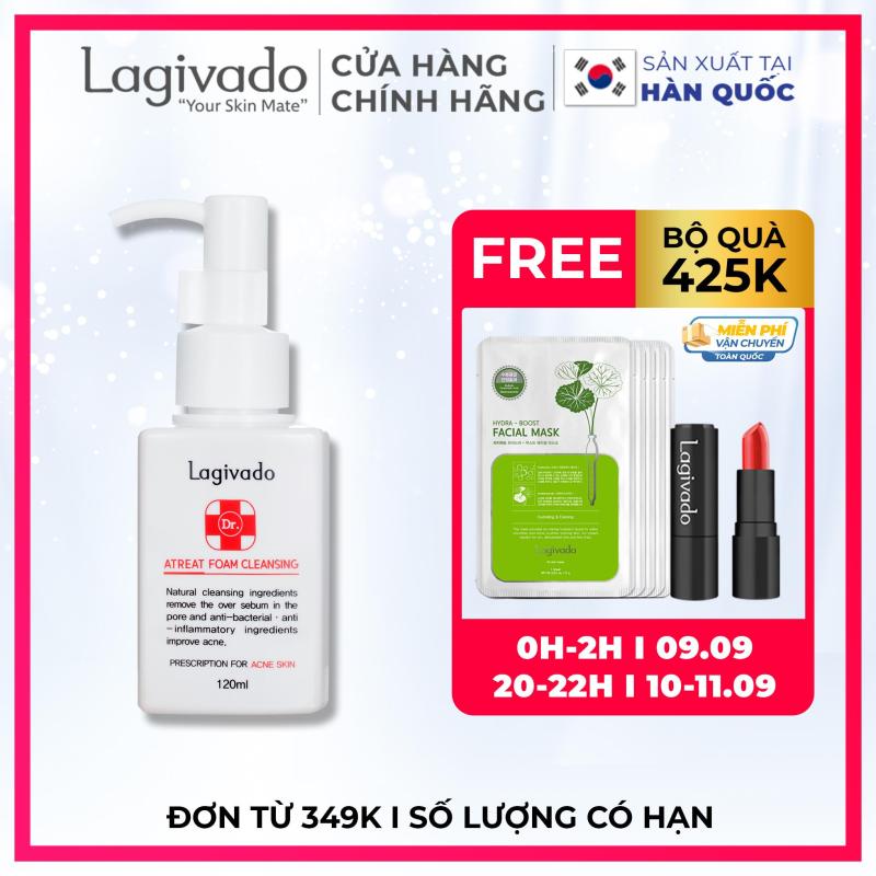 Sữa rửa mặt ngăn ngừa mụn dành cho cả nam nữ Hàn Quốc Lagivado Dr. ATreat Foam Cleansing 120 ml giá rẻ