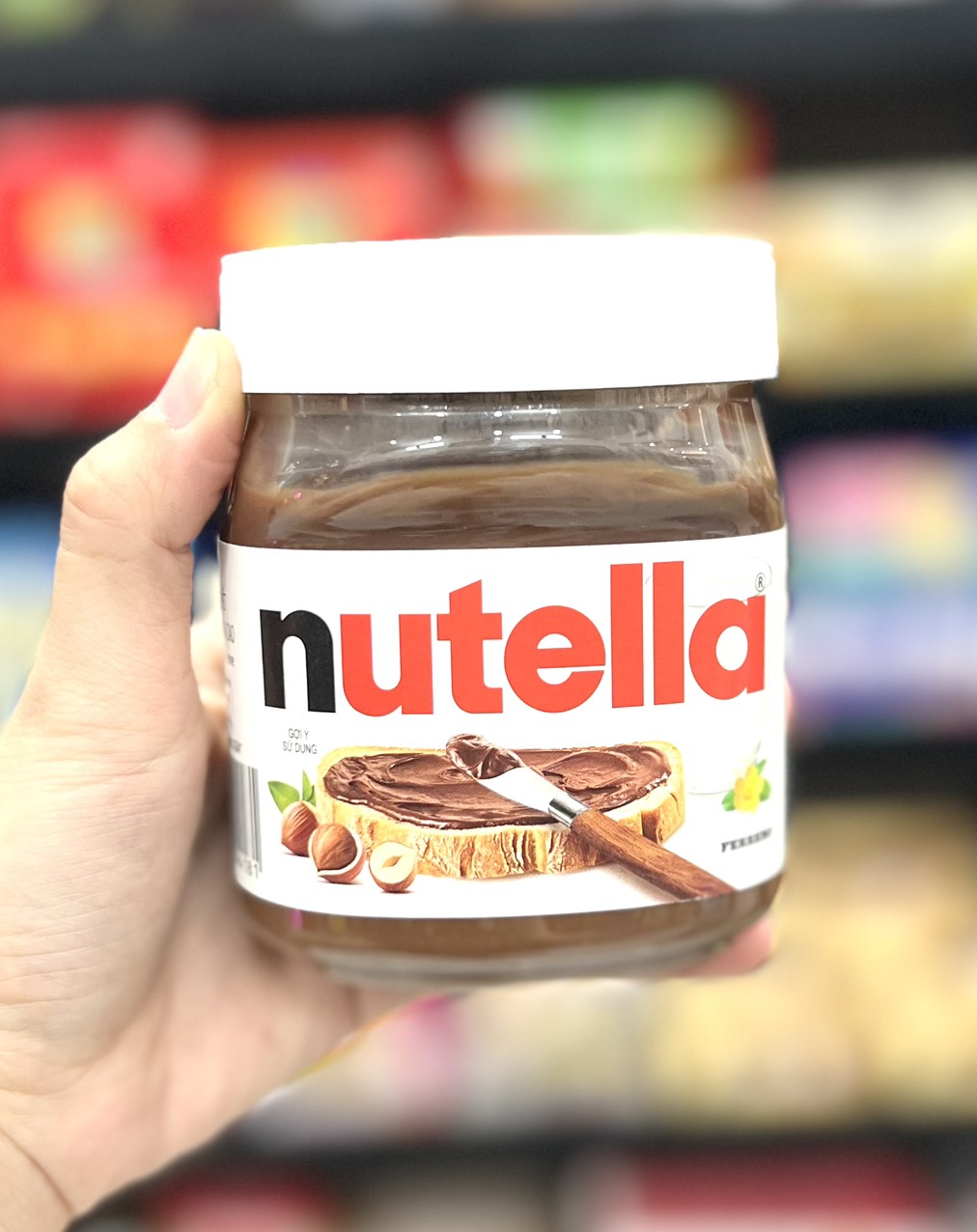 Mứt socola hạt dẻ Nutella hủ 230 gr nhập khẩu từ Úc