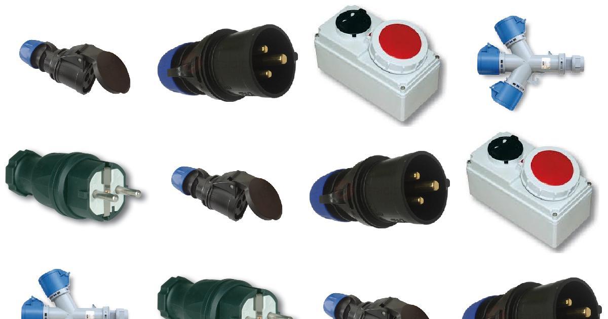 Phích cắm công nghiệp F013-6eco