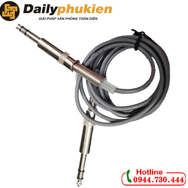 Dây loa 6 ly 2 đầu 6.5mm chuẩn Stereo