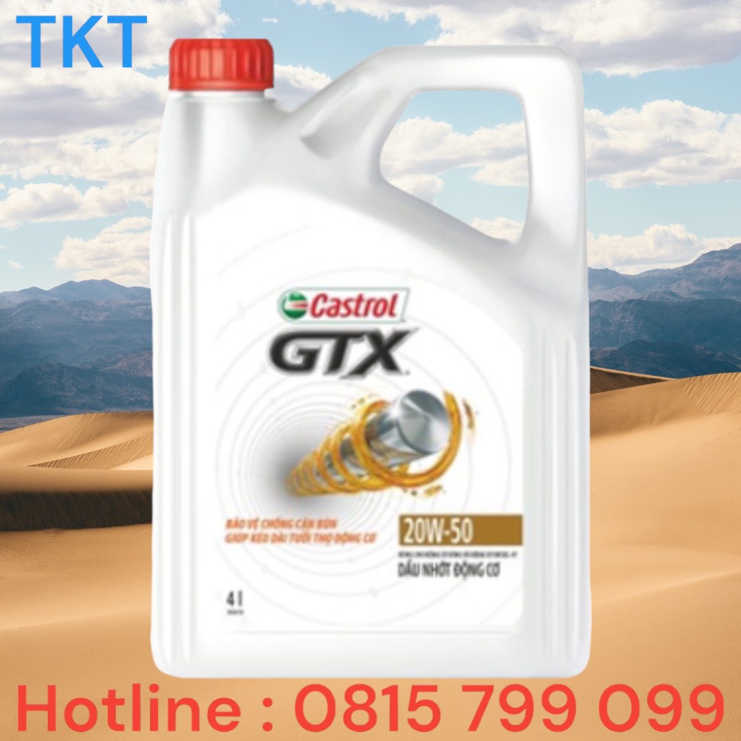 CASTROL GTX 20W50 SL/CF 4L