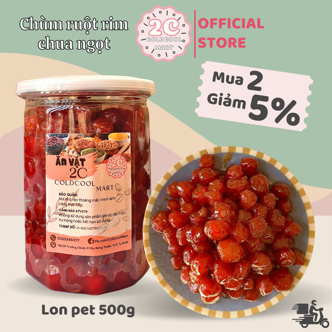 Chùm ruột rim chua ngọt 500gr coldcool mart