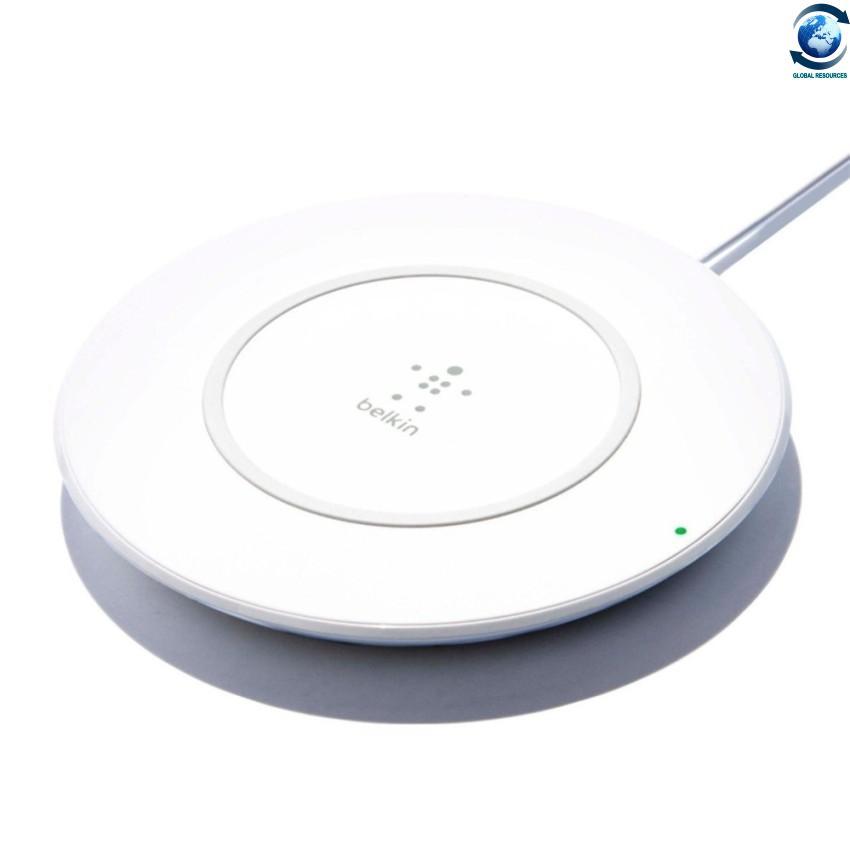 [HCM]SẠC KHÔNG DÂY BELKIN BOOST↑UP™ (màu trắng) dành cho IPHONE 8 IPHONE X 7.5W (sạc nhanh)