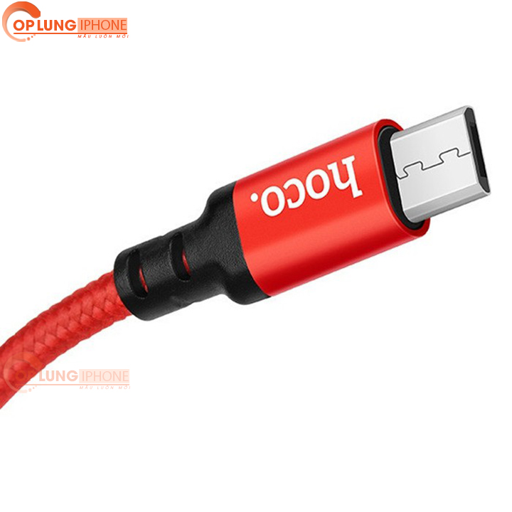 CÁP DÙ SẠC NHANH MICRO USB DÀI 1 2 MÉT HOCO X14