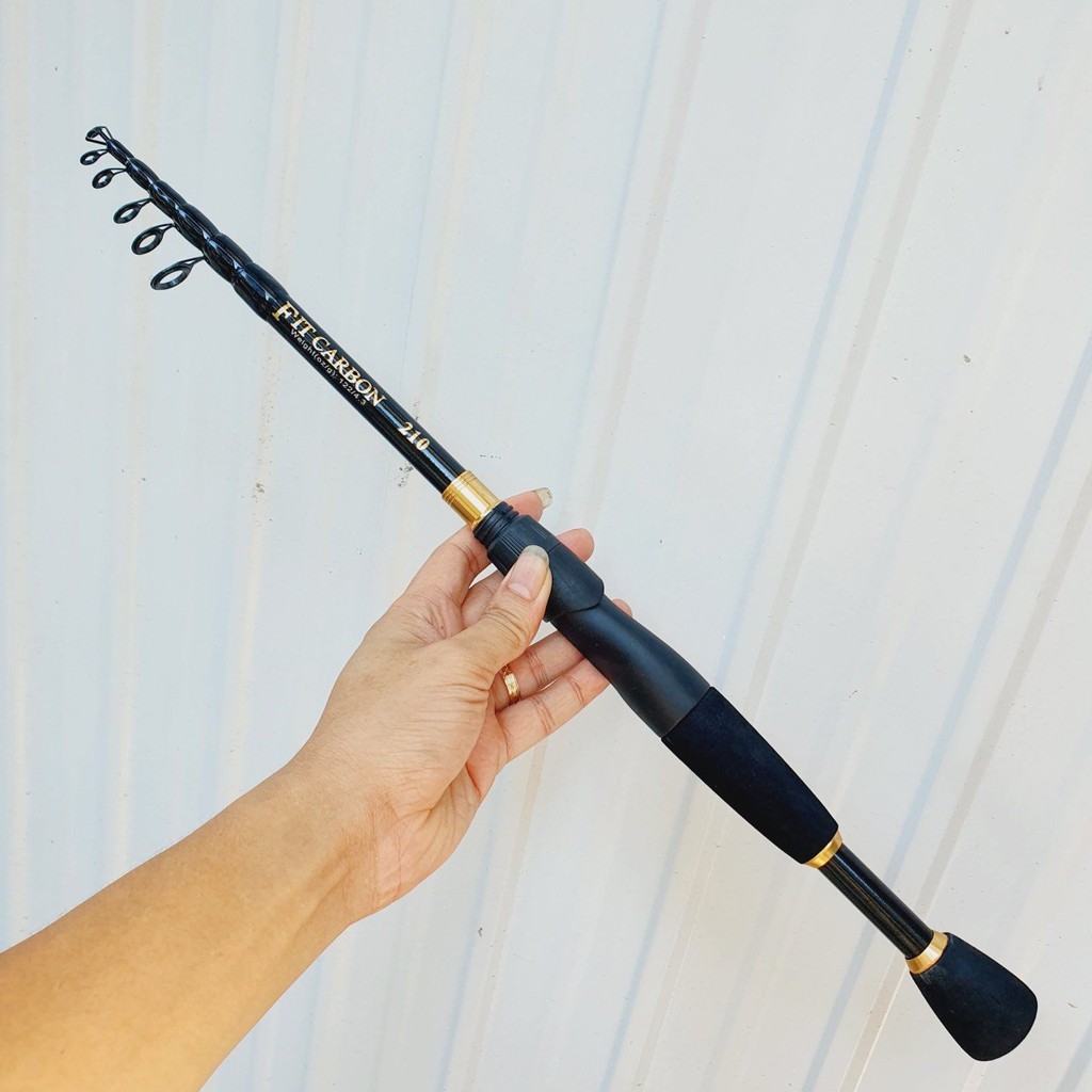 Cần Lure Rút Fit Carbon ( sale xả hàng )