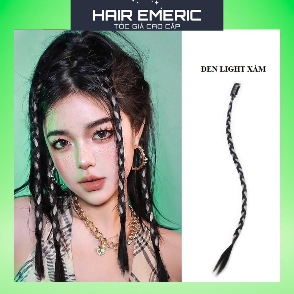 Tóc giả thắt bím nhỏ cho nữ Emeric