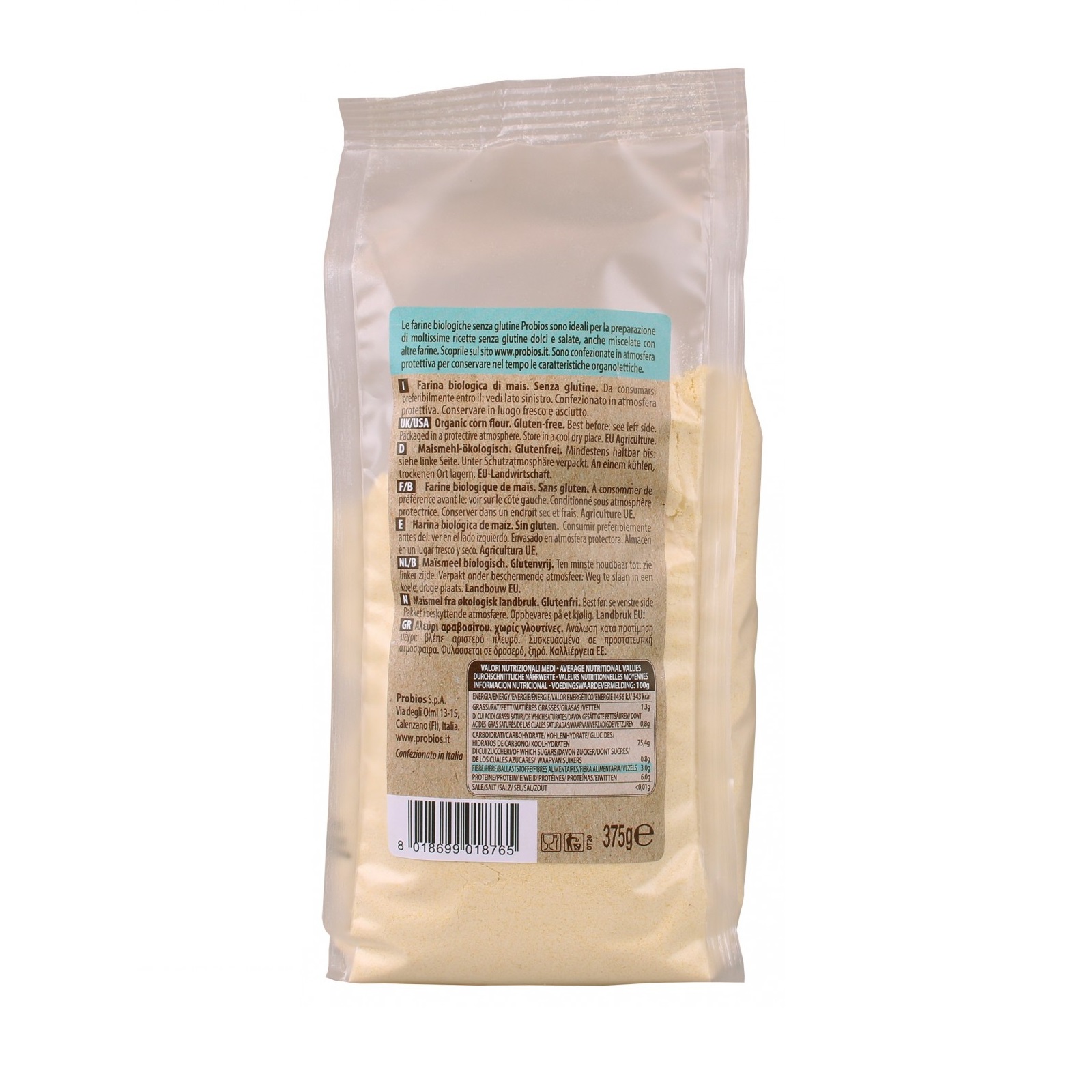 Bột bắp hữu cơ (Organic Corn Flour)
