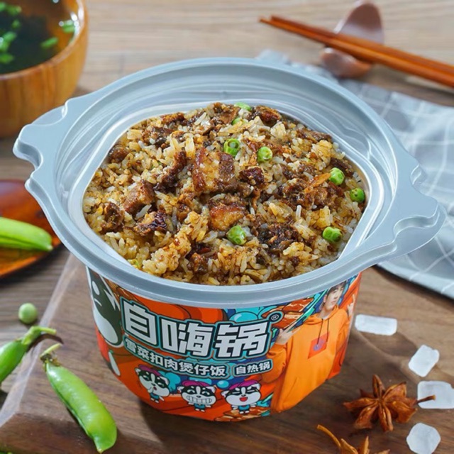 [HCM][ SIÊU NGON ] Cơm ăn liền ( cơm tự sôi ) - Cơm thịt xé sợi - Cơm bò hầm khoai tây - Cơm cà ri gà - Cơm bò xào tiêu đen .... đủ món