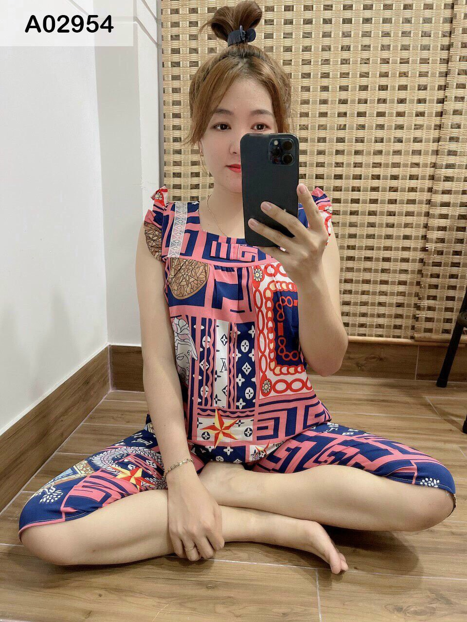 Set Bộ Kate Lụa Lững Dễ Thương
