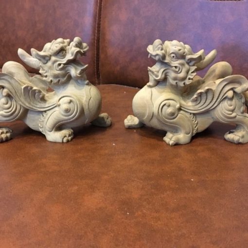 Tỳ Hưu Gỗ Bách Xanh ( Cỡ Lớn)