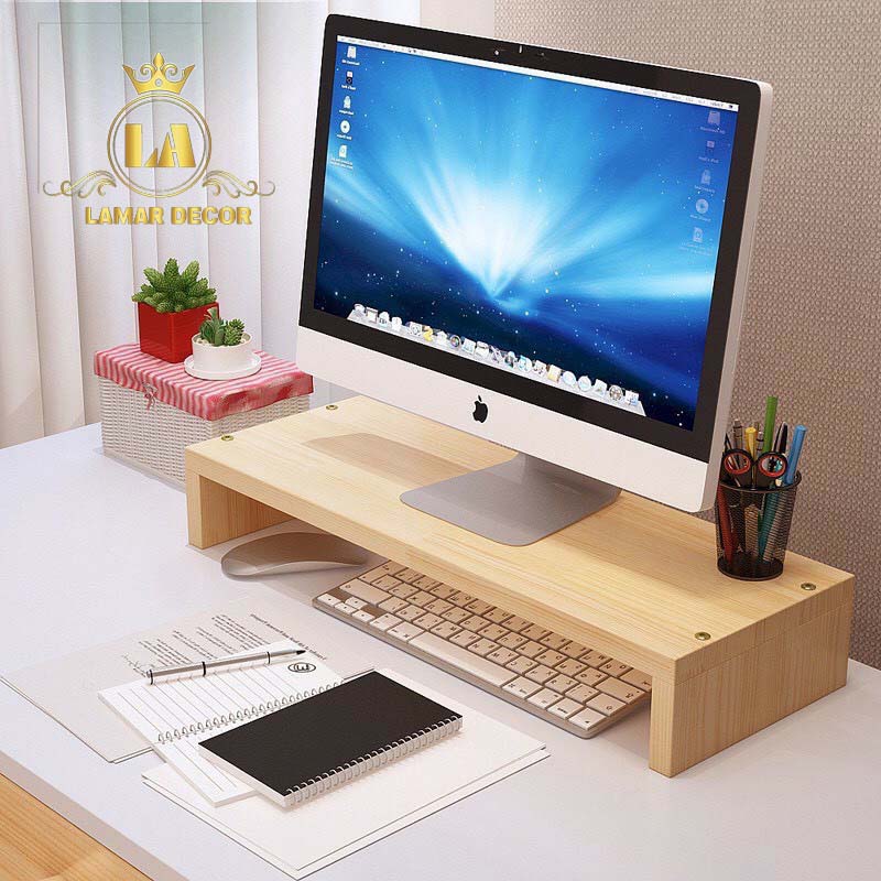 Kệ máy tính, kệ để laptop LAMAR DECOR đa năng DC18