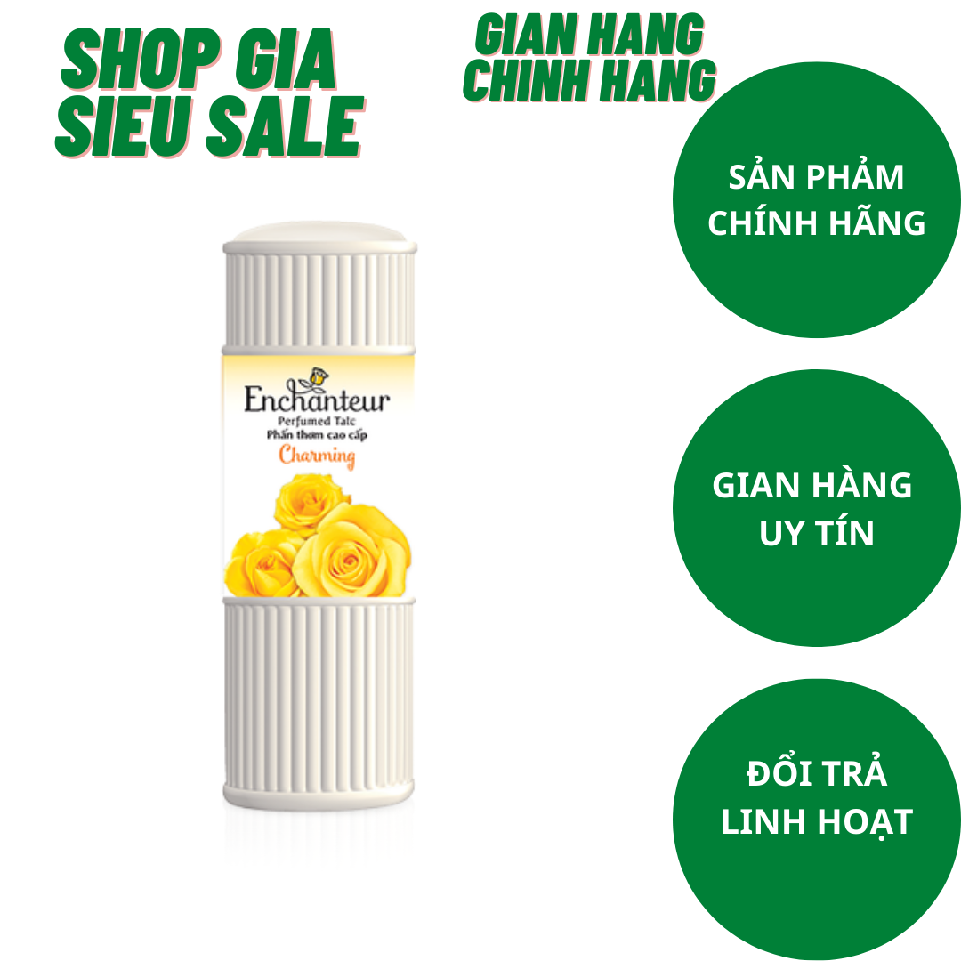 Phấn thơm enchanteur cao cấp hương charming 50g