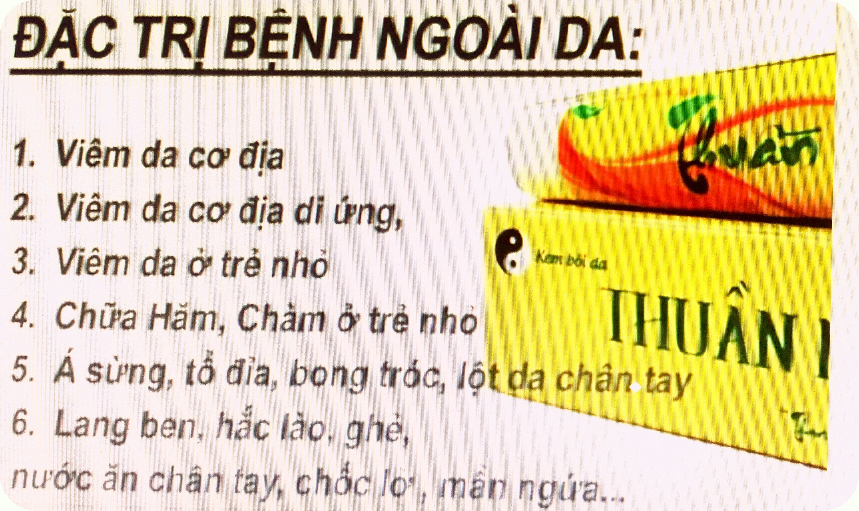 Kem bôi da trị ngứa Thuần Mộc