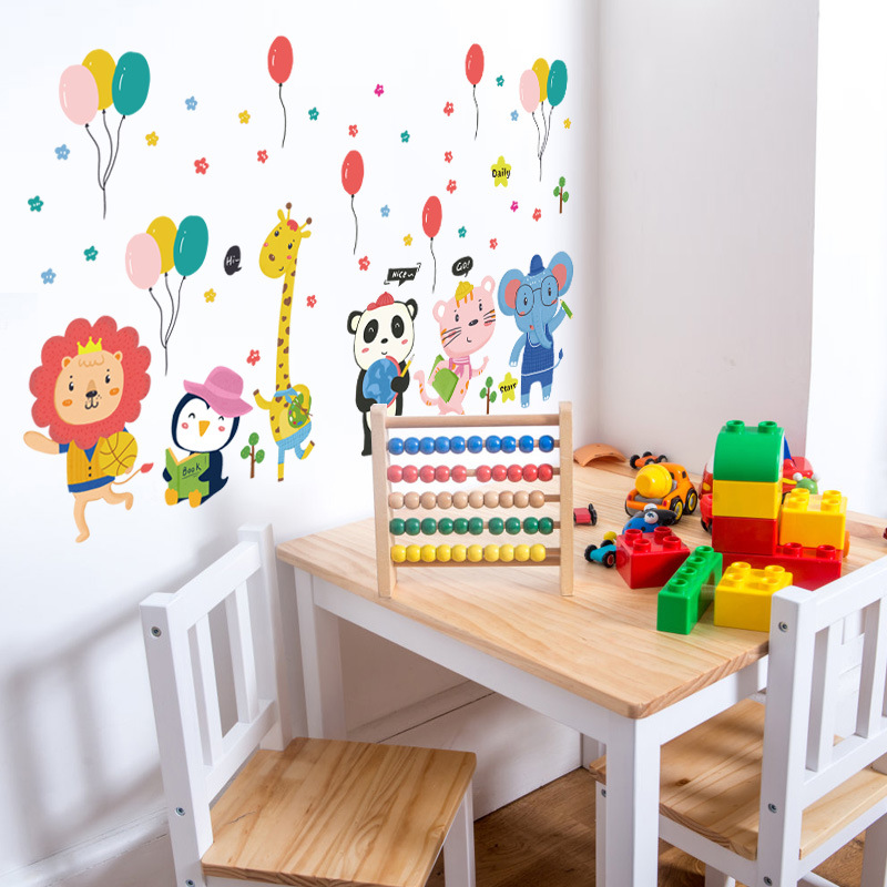 DECAL DÁN TƯỜNG CÁC LOẠI ĐỘNG VẬT 8