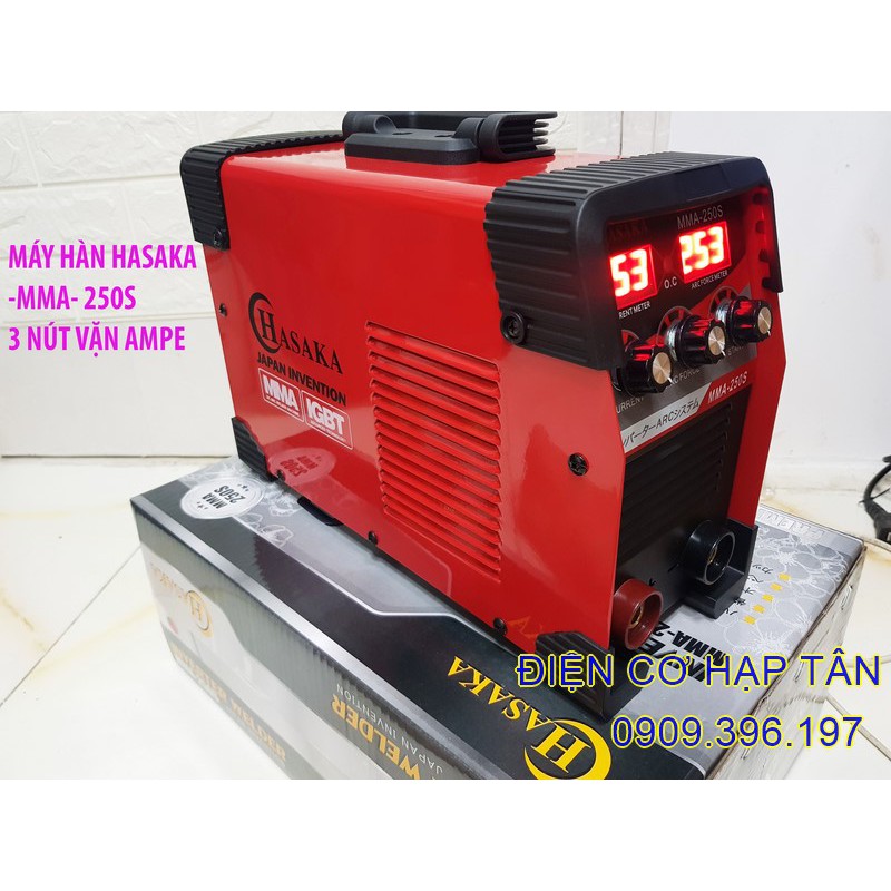 Máy hàn hasaka – 3 nút vặn ampe -malaysia