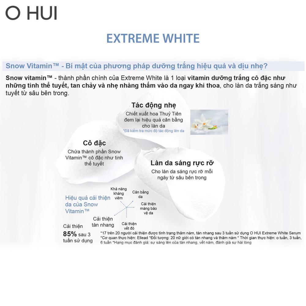 Sữa dưỡng trắng OHUI Extreme White Emulsion 130ml